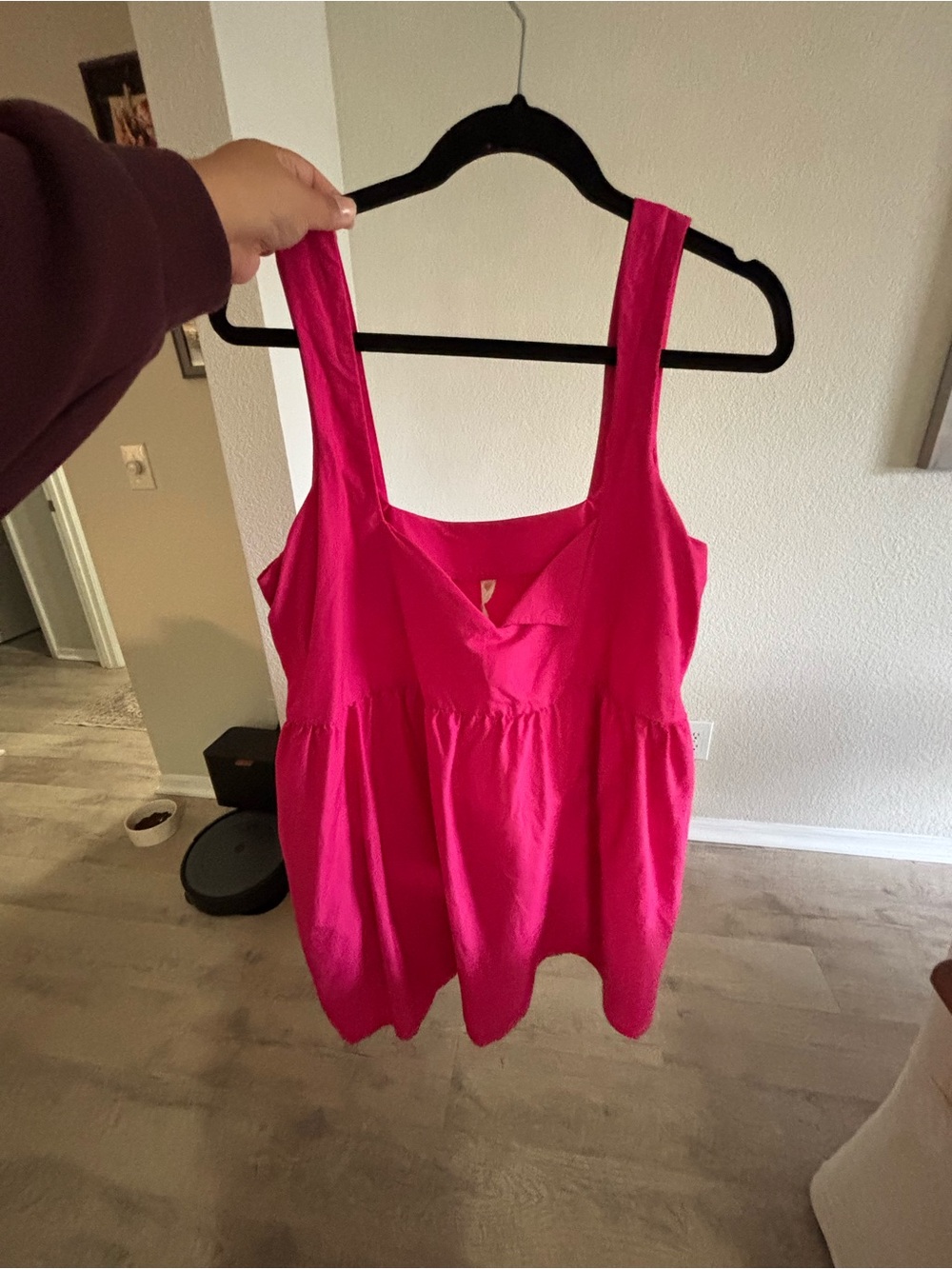 Daily Practice Sleeveless Split - Neck mini dress - Picture 4 of 5